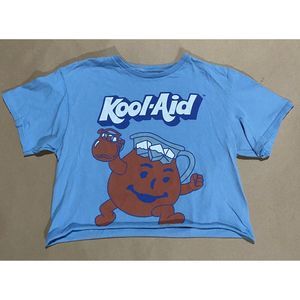Women’s 1990’s Vintage KoolAid Man Crop Top Small